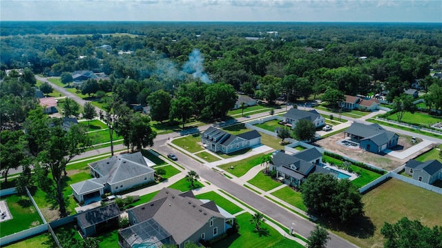 311 W Delaware Ave, Lake Helen, FL 32744 - aerial view of residential area featuring a heavily wooded area