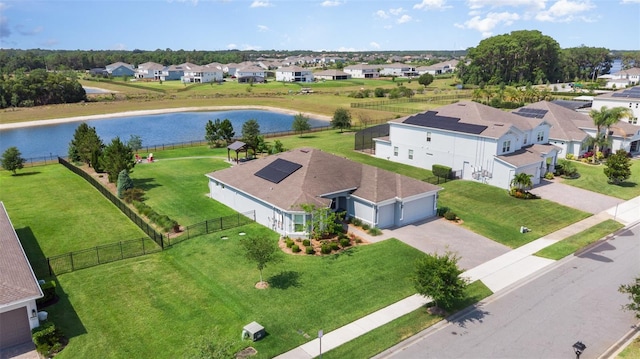 4672 Marina Row Dr, Orlando, FL 32820 - aerial view of residential area with a large body of water