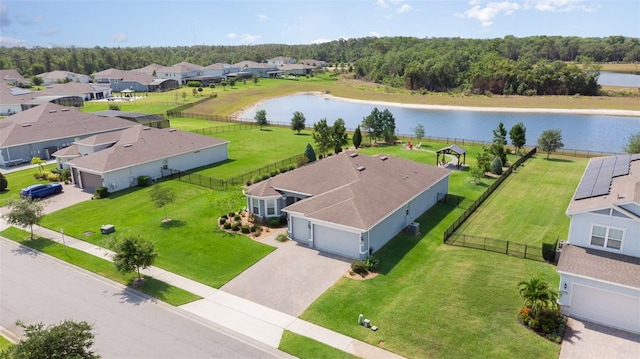 4672 Marina Row Dr, Orlando, FL 32820 - aerial view of residential area featuring a large body of water