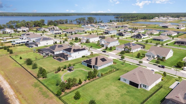 4672 Marina Row Dr, Orlando, FL 32820 - aerial perspective of suburban area featuring a nearby body of water