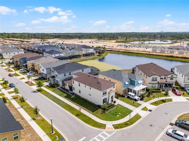 1799 Tropical Palms Cir, Kissimmee, FL 34747 - aerial perspective of suburban area featuring a nearby body of water