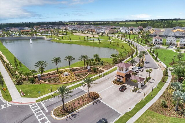 1799 Tropical Palms Cir, Kissimmee, FL 34747 - aerial perspective of suburban area featuring a nearby body of water