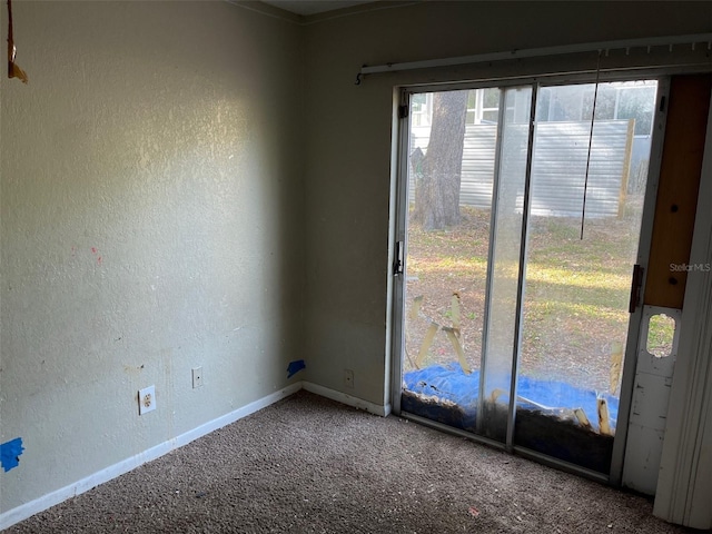 2918 E Waters Ave, Tampa, FL 33604 - carpeted spare room featuring a textured wall and baseboards