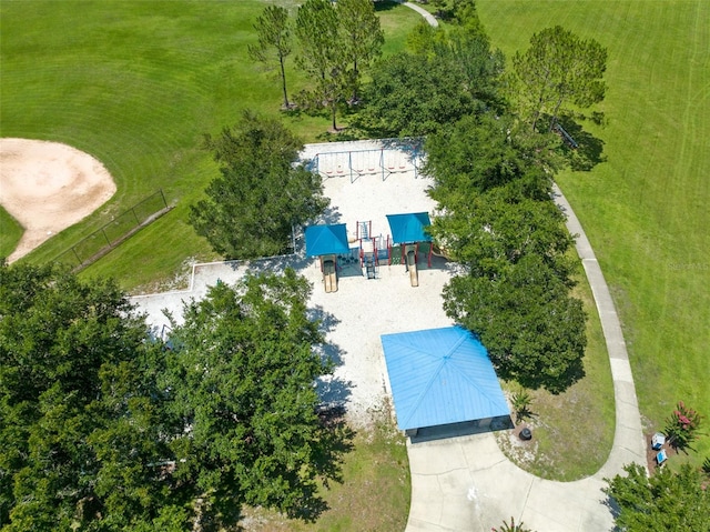 drone / aerial view