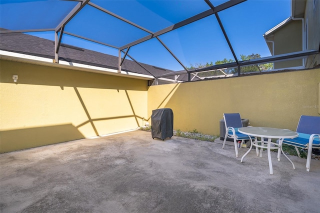 6274 Bristol Channel Way, Orlando, FL 32829 - view of patio featuring a lanai and grilling area