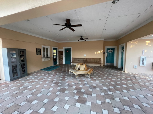 6274 Bristol Channel Way, Orlando, FL 32829 - view of patio with a ceiling fan