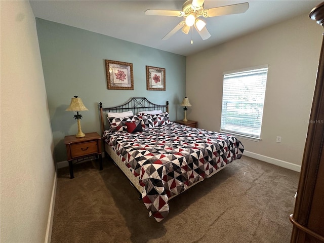 2964 Lucayan Harbour Cir Unit 106, Kissimmee, FL 34746 - bedroom with carpet floors, baseboards, and ceiling fan