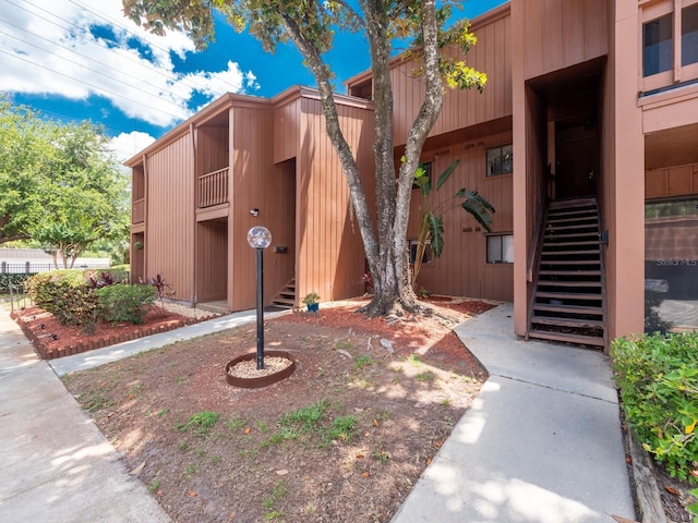 1092 E Michigan St Unit 1, Orlando, FL 32806 - view of building exterior featuring stairway