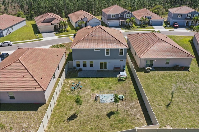 1158 Oak Bluff Dr, Davenport, FL 33837 - aerial perspective of suburban area