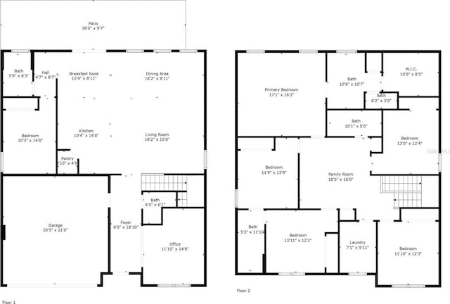 1158 Oak Bluff Dr, Davenport, FL 33837 - view of floor plan / room layout