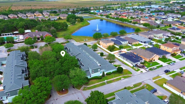 4730 Capital Blvd, Saint Cloud, FL 34769 - aerial view featuring a water view and a residential view
