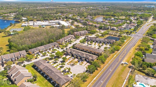 10124 Shadow Leaf Ct, Orlando, FL 32825 - bird's eye view with a residential view and a water view