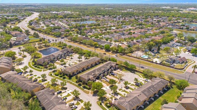 10124 Shadow Leaf Ct, Orlando, FL 32825 - aerial view with a residential view and a water view