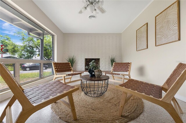 3107 Troy Dr, Orlando, FL 32806 - interior space featuring visible vents