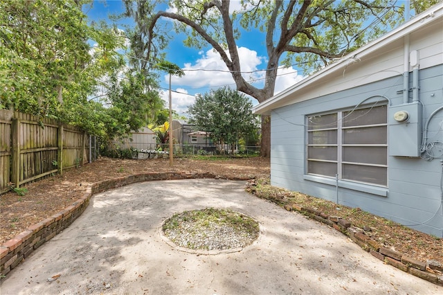 3107 Troy Dr, Orlando, FL 32806 - view of patio featuring a fenced backyard