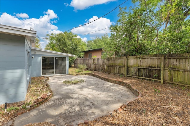 3107 Troy Dr, Orlando, FL 32806 - view of yard with fence and a patio
