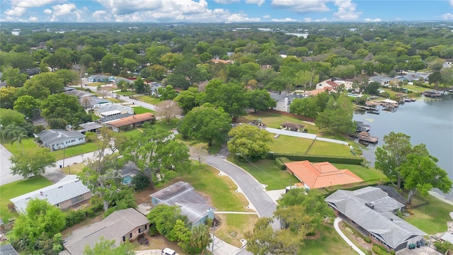 3107 Troy Dr, Orlando, FL 32806 - bird's eye view with a residential view and a water view