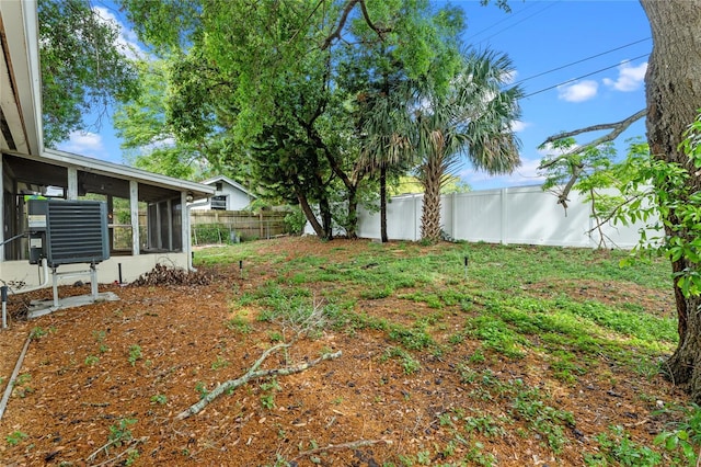 6031 W Ridgewood Ave, Orlando, FL 32835 - fenced backyard featuring a sunroom