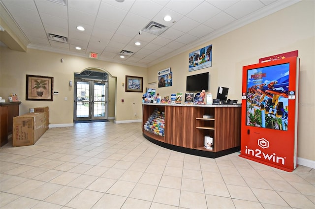 13427 Blue Heron Beach Dr Unit 1802, Orlando, FL 32821 - welcome area with visible vents and french doors