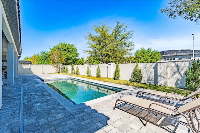 8384 Ludington Cir, Orlando, FL 32836 - view of swimming pool featuring a fenced backyard, a fenced in pool, and a patio area