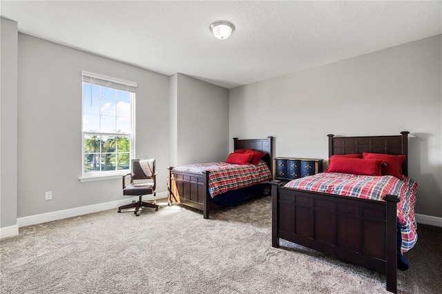 8384 Ludington Cir, Orlando, FL 32836 - carpeted bedroom featuring baseboards and a textured ceiling
