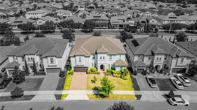8384 Ludington Cir, Orlando, FL 32836 - birds eye view of property with a residential view