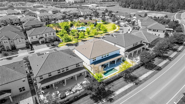 8384 Ludington Cir, Orlando, FL 32836 - drone / aerial view featuring a residential view