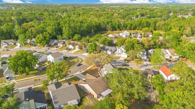 1002 Kelsey Ave, Oviedo, FL 32765 - bird's eye view featuring a residential view and a view of trees