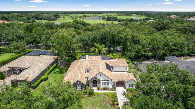 25813 Feather Ridge Ln, Sorrento, FL 32776 - aerial view of property and surrounding area featuring a large body of water