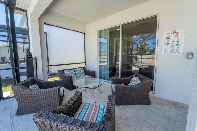 2659 Calistoga Ave, Kissimmee, FL 34741 - view of patio with a lanai