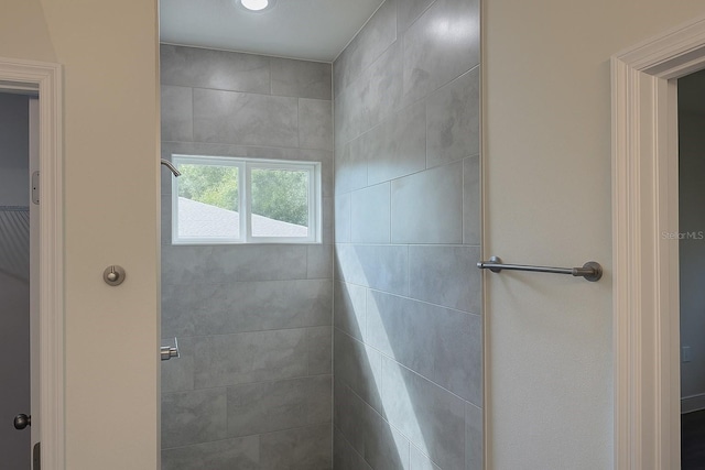 8830 N Salina Dr, Citrus Springs, FL 34434 - full bathroom featuring a tile shower