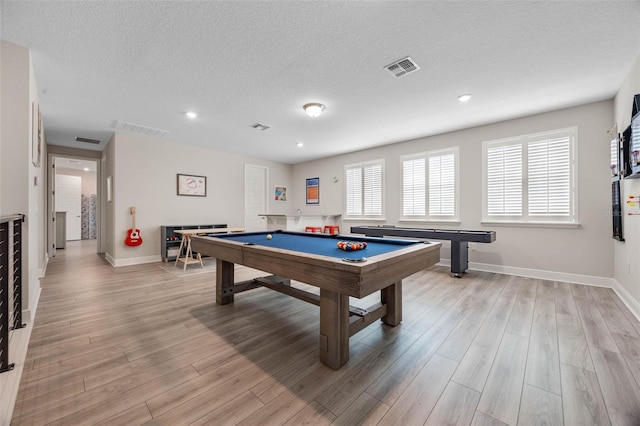 2011 Soaring Oak Way, Winter Park, FL 32792 - game room featuring light wood-style floors, visible vents, and billiards