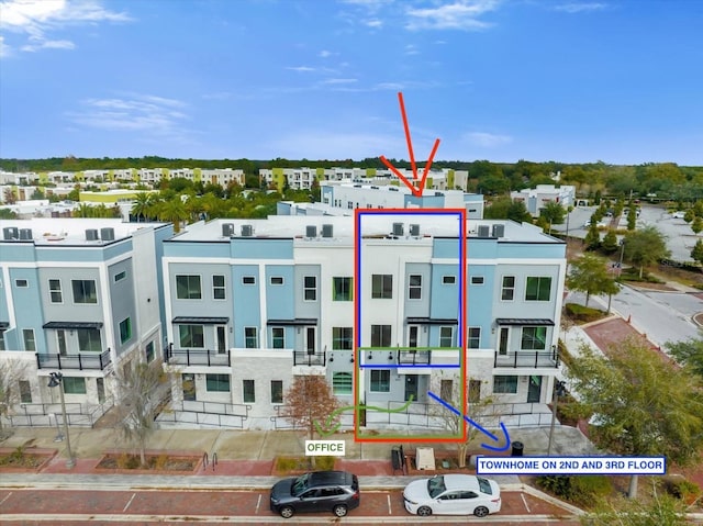927 City Walk Ln, Oviedo, FL 32765 - aerial view with a residential view