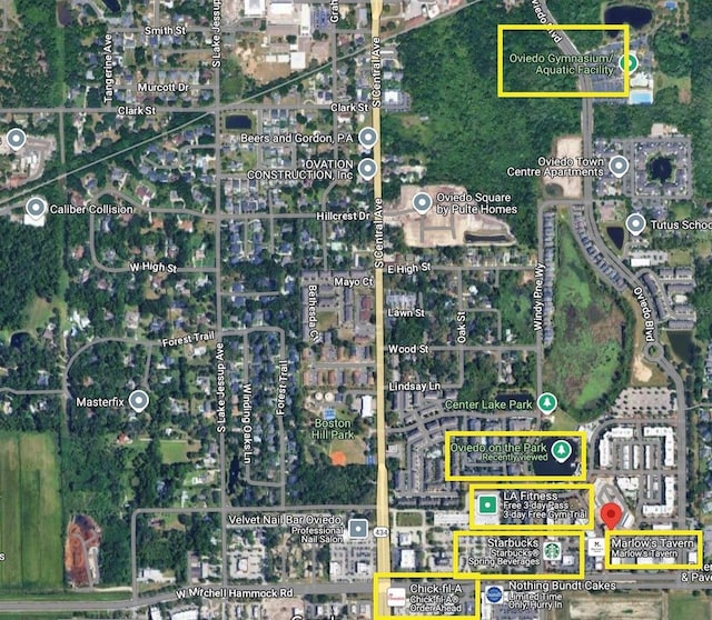 927 City Walk Ln, Oviedo, FL 32765 - map location