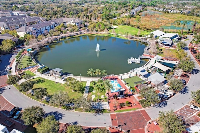 927 City Walk Ln, Oviedo, FL 32765 - aerial view featuring a water view