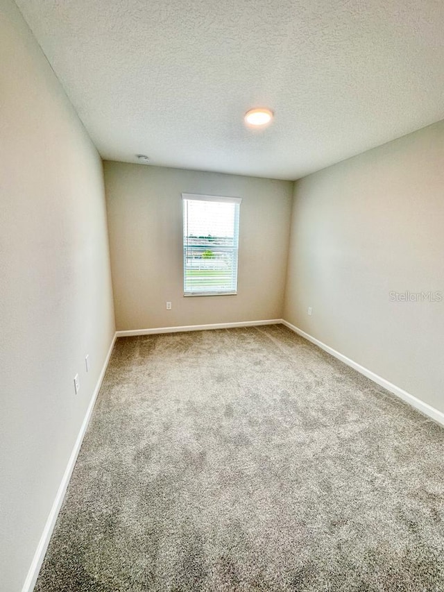 2834 Narcoossee Commons Way, Saint Cloud, FL 34771 - empty room featuring carpet flooring, baseboards, and a textured ceiling