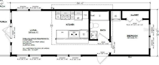 620 3rd St, Oviedo, FL 32765 - floor plan