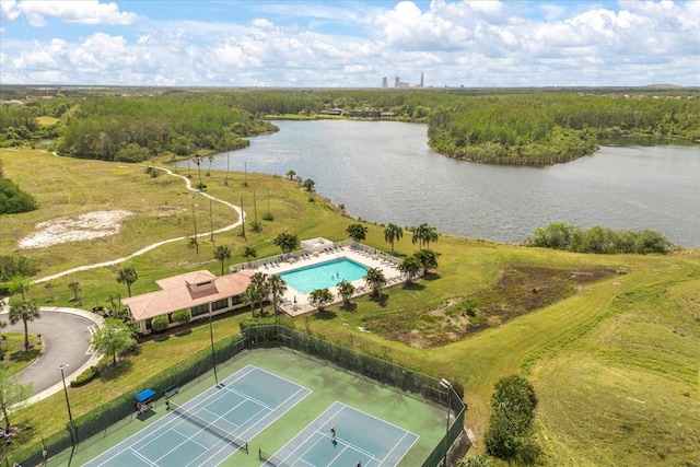 529 Tuten Trl, Orlando, FL 32828 - bird's eye view with a water view