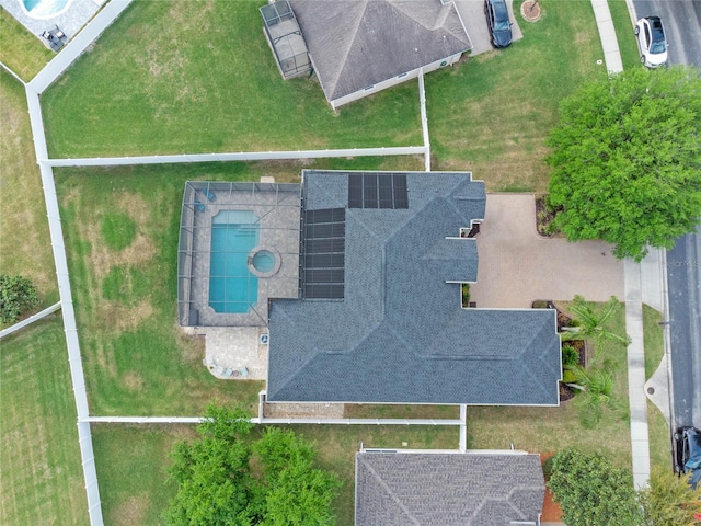 drone / aerial view