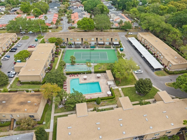 aerial view