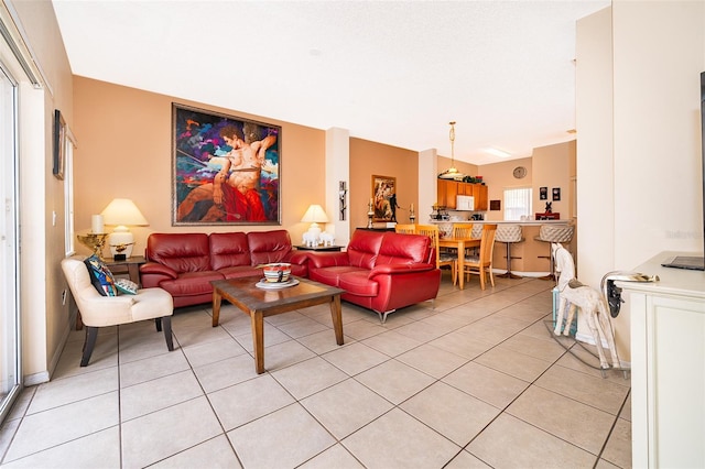 979 Park Terrace Cir, Kissimmee, FL 34746 - living area featuring light tile patterned floors