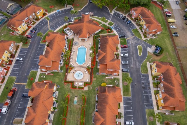 979 Park Terrace Cir, Kissimmee, FL 34746 - bird's eye view with a residential view