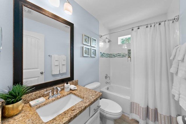 412 5th Ave S, Jacksonville Beach, FL 32250 - full bath with shower / bath combo, toilet, and vanity