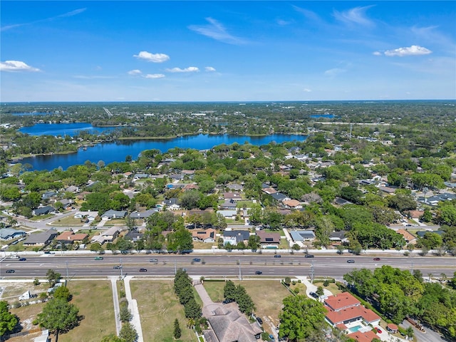 8720 Larwin Ln, Orlando, FL 32817 - drone / aerial view featuring a water view