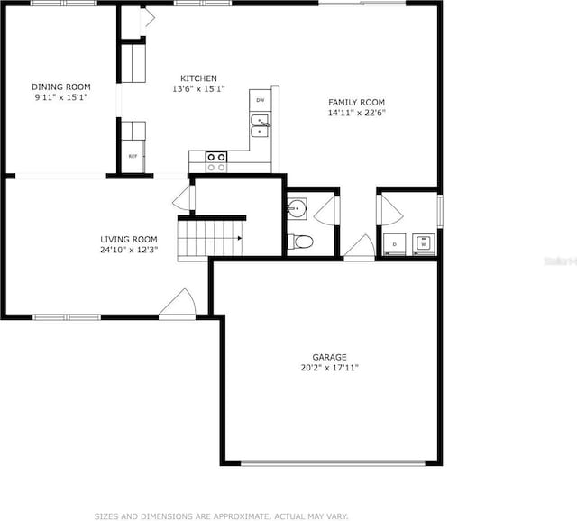 1402 Missouri Pl, Poinciana, FL 34759 - floor plan / room layout