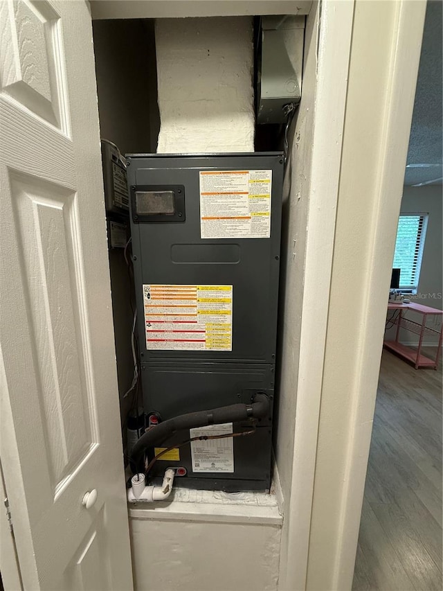view of utility room