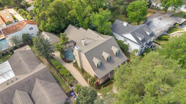 1560 Woodland Ave, Winter Park, FL 32789 - drone / aerial view featuring a residential view