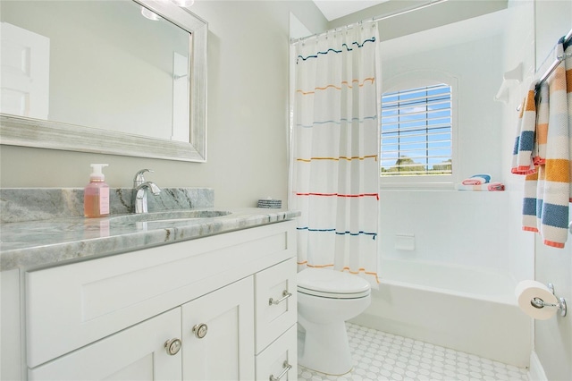 7003 Somerton Blvd, Orlando, FL 32819 - full bathroom with shower / tub combo, vanity, and toilet