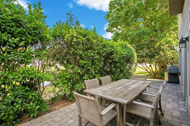 7003 Somerton Blvd, Orlando, FL 32819 - view of patio / terrace with outdoor dining space and a grill
