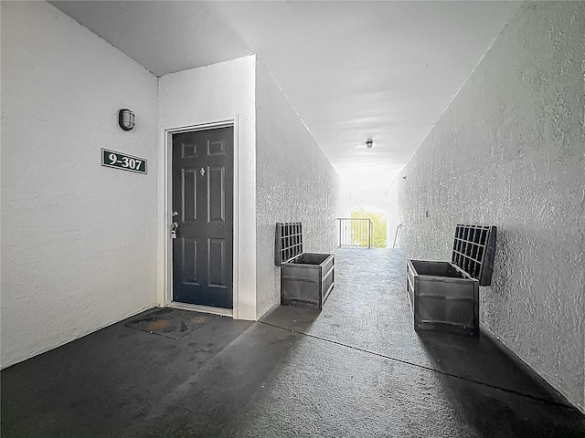 view of exterior entry